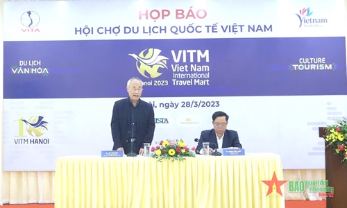 Hội chợ Du lịch quốc tế Việt Nam diễn ra từ 13 đến 16-4 tại Hà Nội